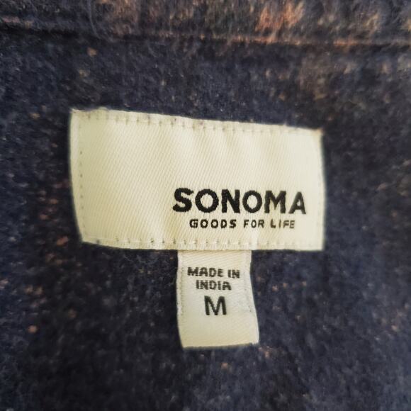 Free Spirited Boss Babe Custom Upcycled Flannel Shirt Shacket, Medium - Picture 9 of 10